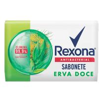 Sabonete Rexona Antibacteriano Erva Doce 84g Sabonete Rexona Antibacteriano Erva Doce 84g