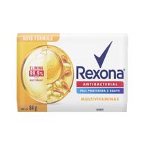 Sabonete Rexona Barra Antibacterial 84gr Multivitaminas