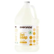 Sabonete, sabonete líquido, banho de espuma, shampoo Everyone 3 em 1 3,78 L Sabonete, sabonete líquido, banho de espuma, shampoo Everyone 3 em 1 3,78 L