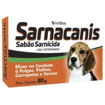 Sabonete Sarnacanis Sarnicida Cães - 80gr - Vetbras