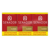 Sabonete Senador Classic 3 Unidades 130g Cada