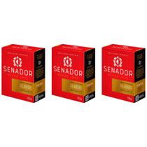 Sabonete senador clássico tradicional perfumado combo com 3 sabonetes 130g cada