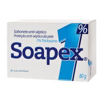 Sabonete Soapex Triclosano 1% 80g - Galderma