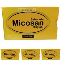 Sabonete Suavizador De Manchas 4 Unidades Micosan 90g cada