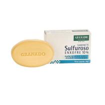 Sabonete sulfuroso 90g para pele com acne e couro cabeludo oleoso - Granado