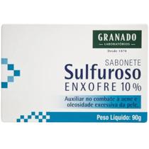 Sabonete Sulfuroso, Granado, Azul, 90g Sabonete Sulfuroso, Granado, Azul, 90g