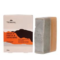 Sabonete Terral Argila Preta e Gengibre - 130g Sabonete Terral Argila Preta e Gengibre - 130g