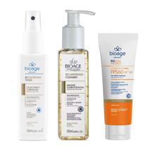 Sabonete + Toner + Protetor Solar - Kit Clareador - Bioage