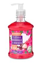 Sabonete Tonificante Premisse Morango e Hibisco 450ml