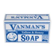 Sabonete VanMan Beef Tallow and Honey 110 ml - 1 pacote