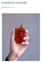 Sabonete Vegano de Açafrão