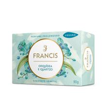 Sabonete Vegano em Barra Aroma Orquídea Quartzo Francis 90g