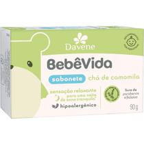 Sabonete Vegetal Bebê Vida Chá de Camomila 90g Davene Sabonete Vegetal Bebê Vida Chá de Camomila 90g Davene