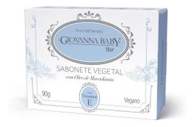 Sabonete Vegetal Blue Giovanna Baby 90g - Nutrição e Frescor com Óleo de Macadâmia e Vitamina E