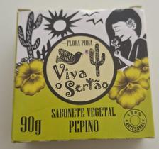 Sabonete vegetal de pepino 90G FLORA PURA - Natusaude Sabonete vegetal de pepino 90G FLORA PURA - Natusaude