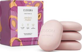 Sabonete Vegetal em Barra Perfumado Instance Ameixa e Praliné 4x80g Sabonete Vegetal em Barra Perfumado Instance Ameixa e Praliné 4x80g