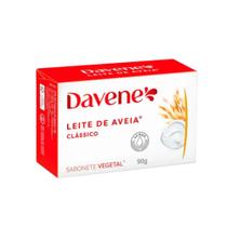Sabonete Vegetal Leite De Aveia Clássico 90g Davene