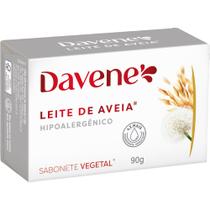 Sabonete Vegetal Leite De Aveia Hipoalergênico 90g Davene