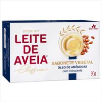 Sabonete Vegetal Leite de Aveia Óleo de Amêndoas 90g - Davene Sabonete Vegetal Leite de Aveia Óleo de Amêndoas 90g - Davene