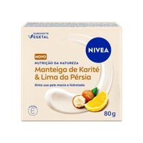 Sabonete Vegetal NIVEA Nutrição da Natureza Karité & Lima da Pérsia 80g Sabonete Vegetal NIVEA Nutrição da Natureza Karité & Lima da Pérsia 80g