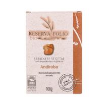 Sabonete Vegetal Orgânico Andiroba 100G - Reserva Folio