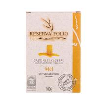 Sabonete Vegetal Orgânico Mel 100G - Reserva Folio