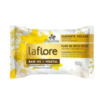 Sabonete Vegetal Vegano La Flore Davene Flor Erva Doce 150g