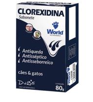 Sabonete World Veterinária Dug'S Clorexidina Cães & Gatos - World Veterinaria