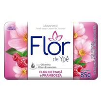 Sabonete Ypê Flor de Maça e Framboesa 85g Embalagem com 12 Unidades