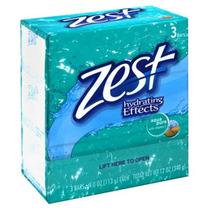 Sabonete Zest Aqua Pure 3 Unidades 113g Cada
