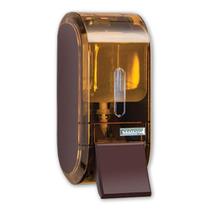Saboneteir (Dispenser) Compacta para Sabonete Líquido com Reservatório 400ml Glass Marrom - Premisse