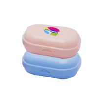 Saboneteira Baby Individual Portátil Porta Bolsa Produzido Em Plástico
