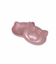 SABONETEIRA BABY PLASTIBABY Cor:Rosa Perolado
