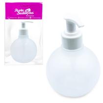 Saboneteira Bolinha Válvula Pump P/ Álcool Gel Frasco 320ml