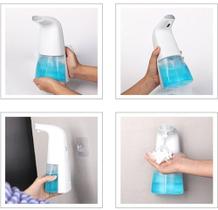 Saboneteira com Sensor Dispenser Automático de Sabonete Líquido Álcool Detergente 250ml