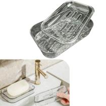 Saboneteira Com Tampa - Elegância E Praticidade Para Seu Banheiro