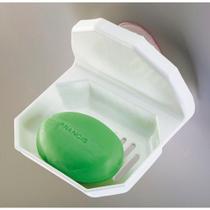 Saboneteira com ventosa - Mais Amigas Saboneteira com ventosa - Mais Amigas