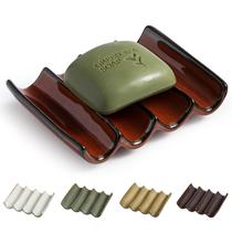 Saboneteira Cormomu Bathroom Shower Ceramic Red Soap Saver Saboneteira Cormomu Bathroom Shower Ceramic Red Soap Saver