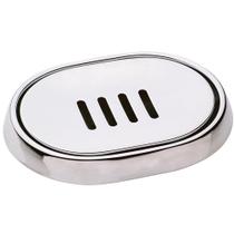 Saboneteira De Balcão Standard Cromada Oval - 3020 - Jackwal Saboneteira Oval Balcao Latao Cromado Ja Saboneteira De Balcão Standard Cromada Oval - 3020 - Jackwal Saboneteira Oval Balcao Latao Cromado Ja