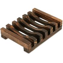 Saboneteira de madeira Anwenk Soap Saver Holder para banheiro