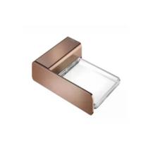 Saboneteira de Parede Flat Cobre Escovado - Docol Saboneteira de Parede Flat Cobre Escovado - Docol