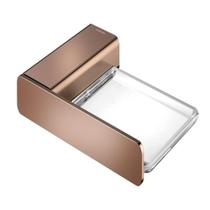 Saboneteira De Parede Flat Cobre Polido Docol