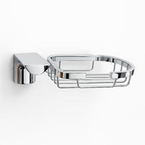 Saboneteira de Parede Inox Cromado Brilho Premium Antiferrugem e Design Moderno Linha Paris WESTING by BSMIX