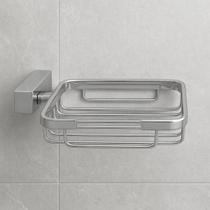 Saboneteira de Parede Inox Cromado Design Premium Antiferrugem e Brilho Espelhado Linha Paris WESTING by BSMIX