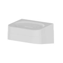 Saboneteira de Parede Porta Sabão Autocolante Adesivo Fixo Instalação Sem Furo Box Banheiro Com Gancho Interno Apoio Suporte Para Pendurar OU