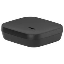 Saboneteira De Pia Bancada Lavabo Banheiro Ou Aura Preto