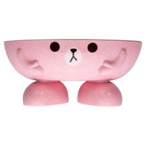 Saboneteira de Pia de Plástico com Fibra de Trigo - Bichinho Colorido