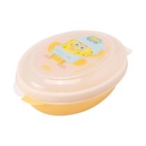 Saboneteira De Plástico C/ Tampa Fixa Bob Esponja - Plasútil Saboneteira De Plástico C/ Tampa Fixa Bob Esponja - Plasútil