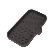 Saboneteira de silicone MicoYang para banheiro com bico de drenagem de café