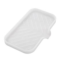 Saboneteira de silicone MicoYang para banheiro com bico de drenagem Saboneteira de silicone MicoYang para banheiro com bico de drenagem